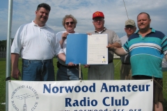 Norwood ARC Field Day 2003
