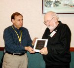 KA1TUZ presented BARC 2003 Ham of the Year award