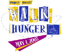 Walk For Hunger '05 logo