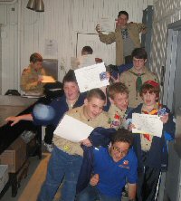 Boy Scouts at W1AF