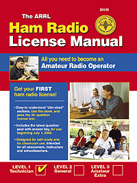ARRL Ham Radio License Manual book cover