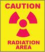 radiation area sign