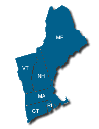New England states