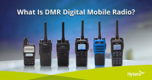 image of various DMR handheld radio models