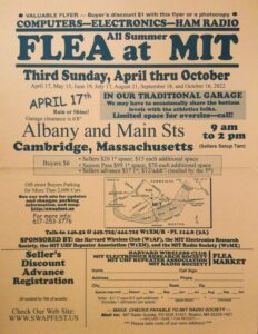 Flea at MIT flyer