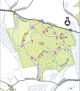 Towle Farm map
